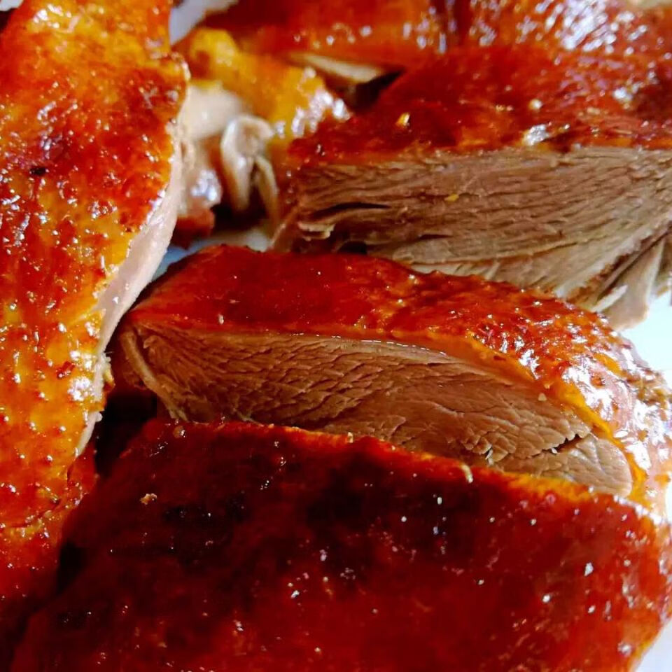 二陈烤鹅正宗老店东北齐齐哈尔依安老式熏烤东北大鹅35斤整37到4斤