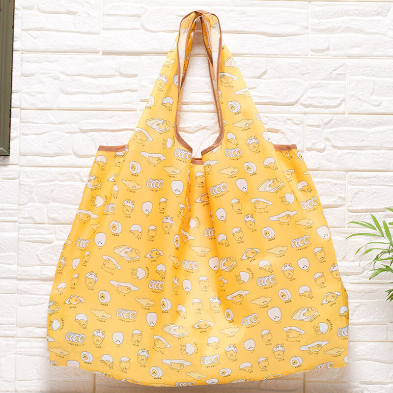 便携可折叠市购物袋大容量包防水布袋买菜袋子手提袋大号环保袋草莓