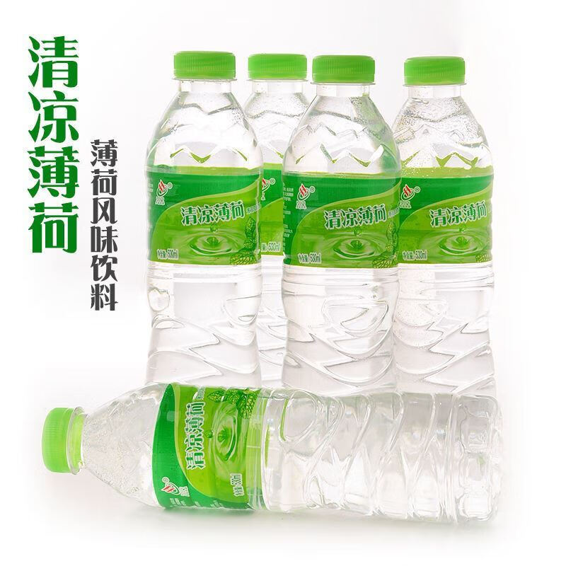 农富薄荷水 12瓶装饮料 清凉薄荷水农富金泉 薄荷味纯净水饮用水 农富