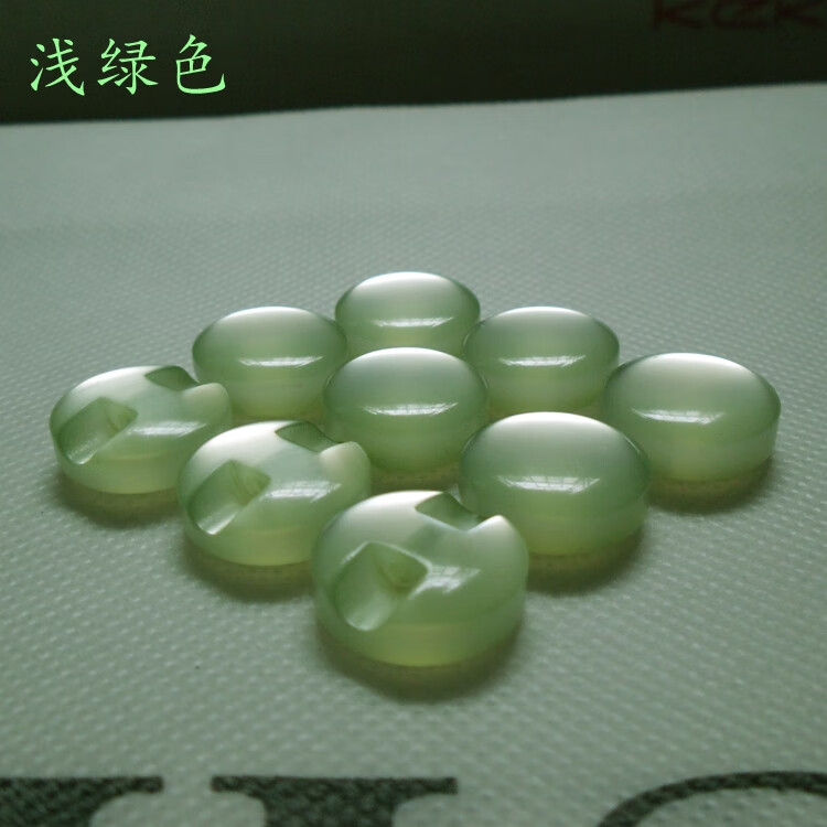 5毫米老款加厚有机玻璃半透明纽扣专卖/70年代西装馒头钮扣扣子 咖啡