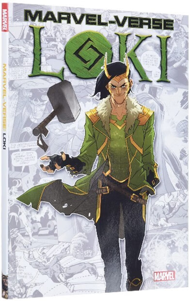 《英文原版 marvel-verse: loki 洛基 漫威级英雄 漫威青少年全彩漫画