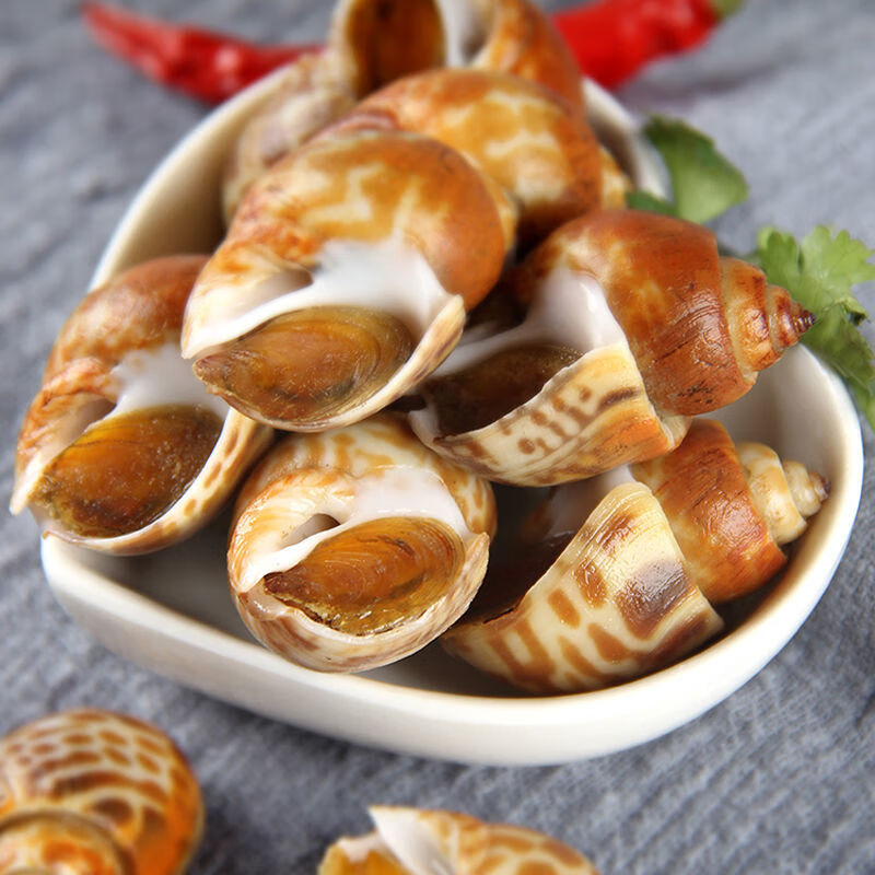 花螺鲜活冷冻新鲜海鲜螺类海螺香螺东风螺贝类大猫眼螺冰冻花罗 德