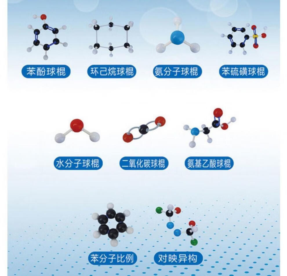 senmu初高中有机无机分子结构模型套装化学球棍比例式有机化学实验