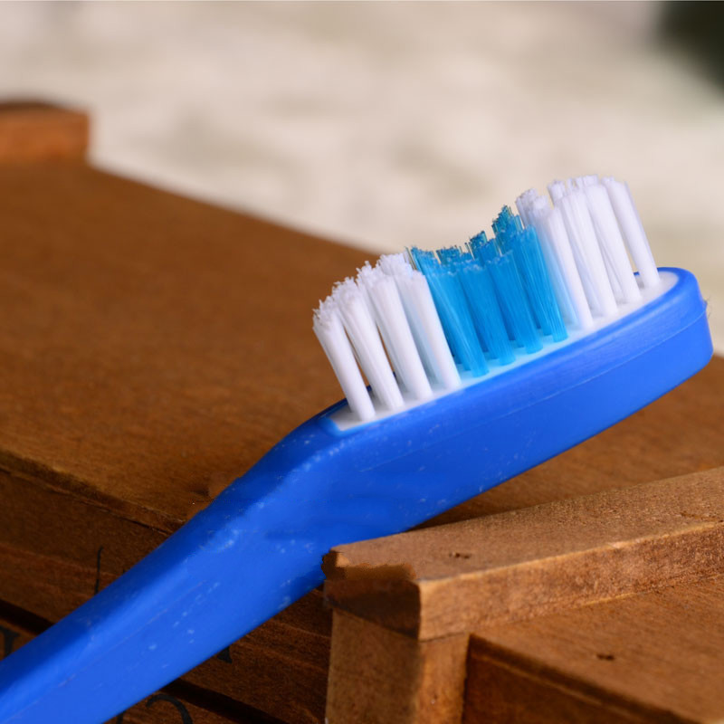 监狱专用安全牙刷短柄软柄手指套成人看守所拘留犯人用的劳教用品吸塑