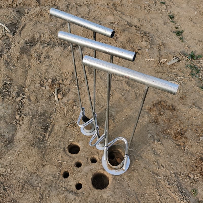 打孔草坪打洞农用工具栽树苗移苗挖坑神器播种移苗取土打洞器孔径25