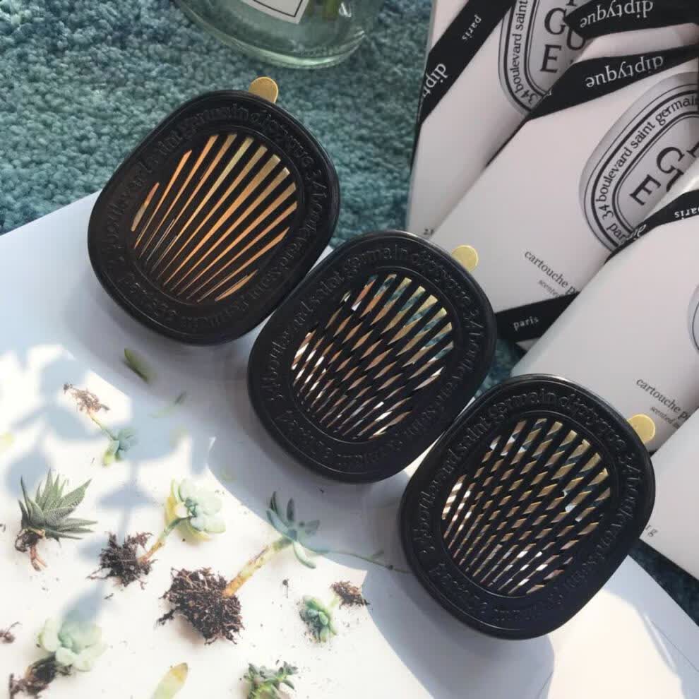 diptyque蒂普提克车载香薰汽车胶囊香水补充包固体香膏新年礼物送男友