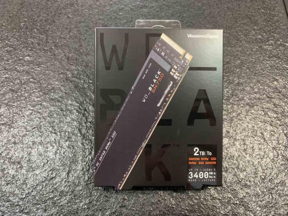wd西部数据sn750500g1t黑盘m2m2nvmessd固态硬盘全新白色