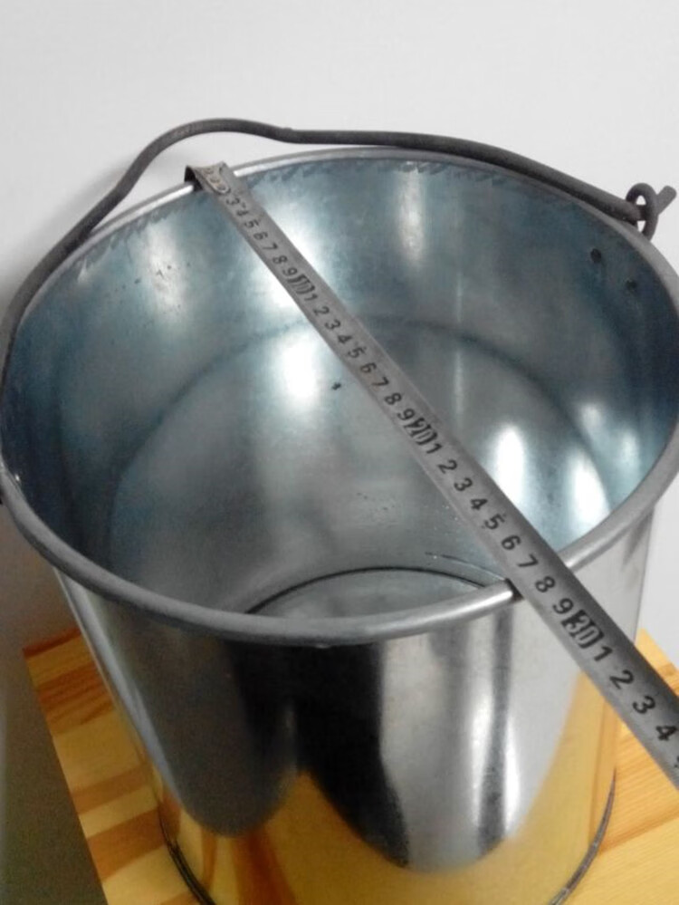 定制加厚铁皮水桶铁桶白铁皮桶水桶浇花桶洗车桶园艺桶提水桶大号水筲