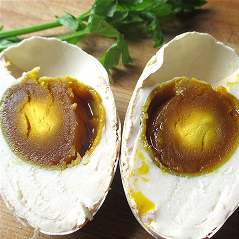 【顺丰】咸鹅蛋 12枚装 农家腌制土鹅蛋 生鲜 美食