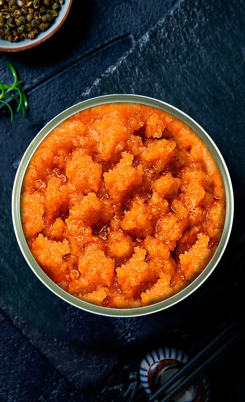 纯蟹黄酱拌饭1罐多规格油浸蟹黄酱蟹膏即食海鲜酱螃蟹酱拌饭拌面酱