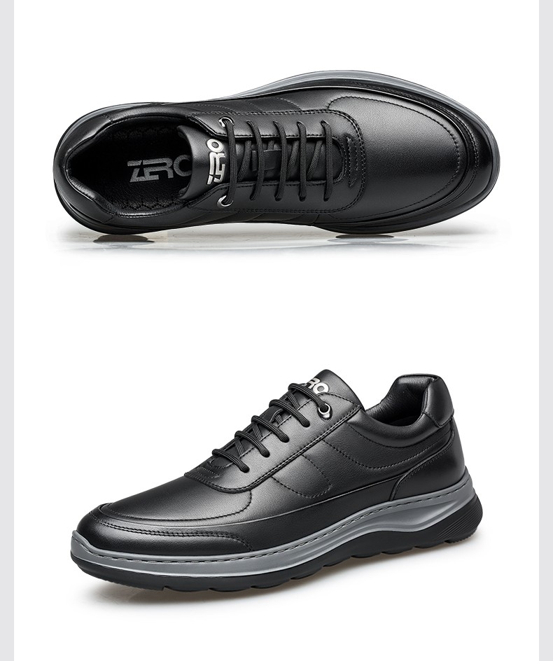 官方发售zero零度男鞋运动休闲鞋新款厚底鞋耐磨时尚百搭潮鞋男y13819