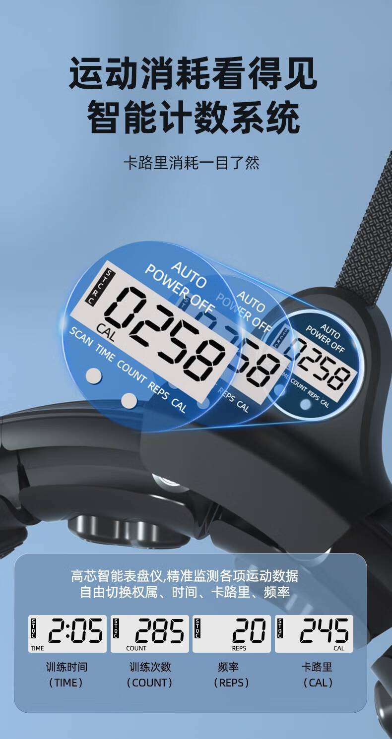 呼啦圈智能230斤智能呼啦圈男士不会掉拉收腹加重健身专用呼啦圈跳绳