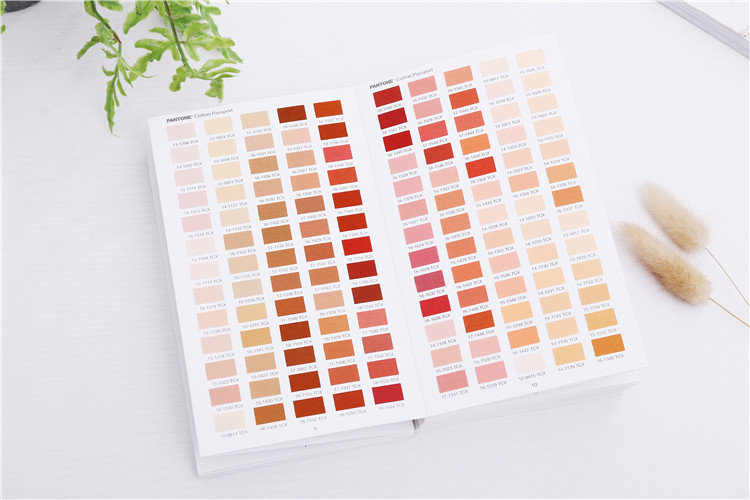 新版潘通色卡tcx色卡正版pantone标准纺织tcx棉布卡a