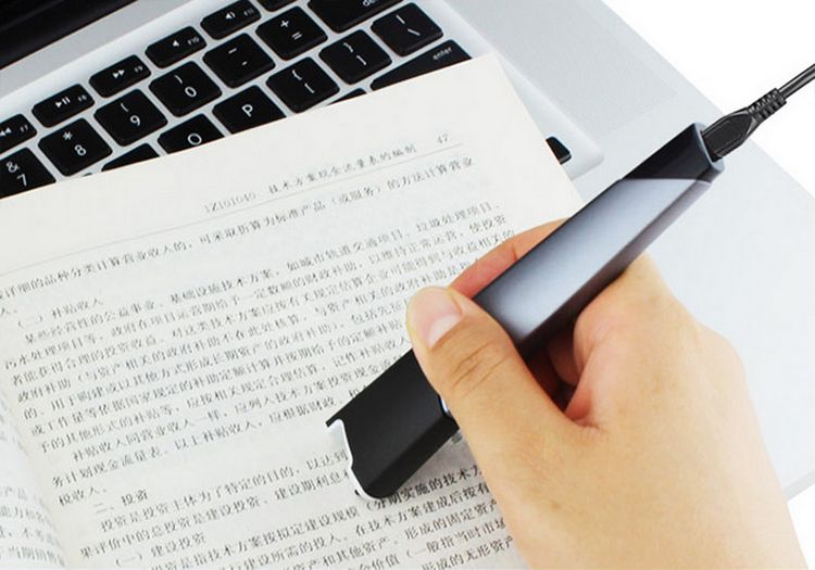 汉王扫描笔v586s升级版速录笔v587书籍扫描仪 ocr便携式文字录入 汉王