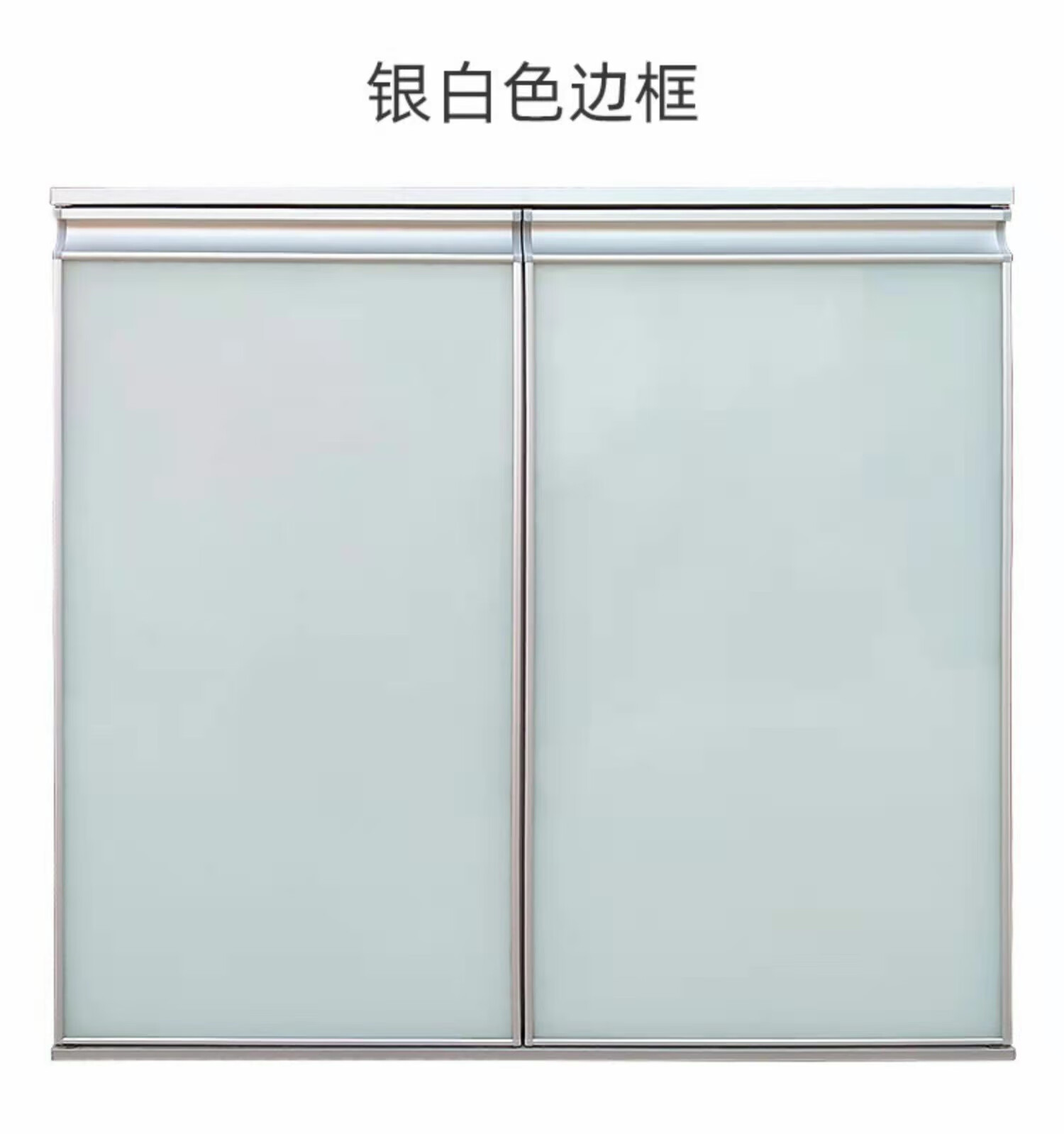 橱柜门定做柜门厨房灶台柜门自装带框钢化玻璃晶钢门定制橱柜门板