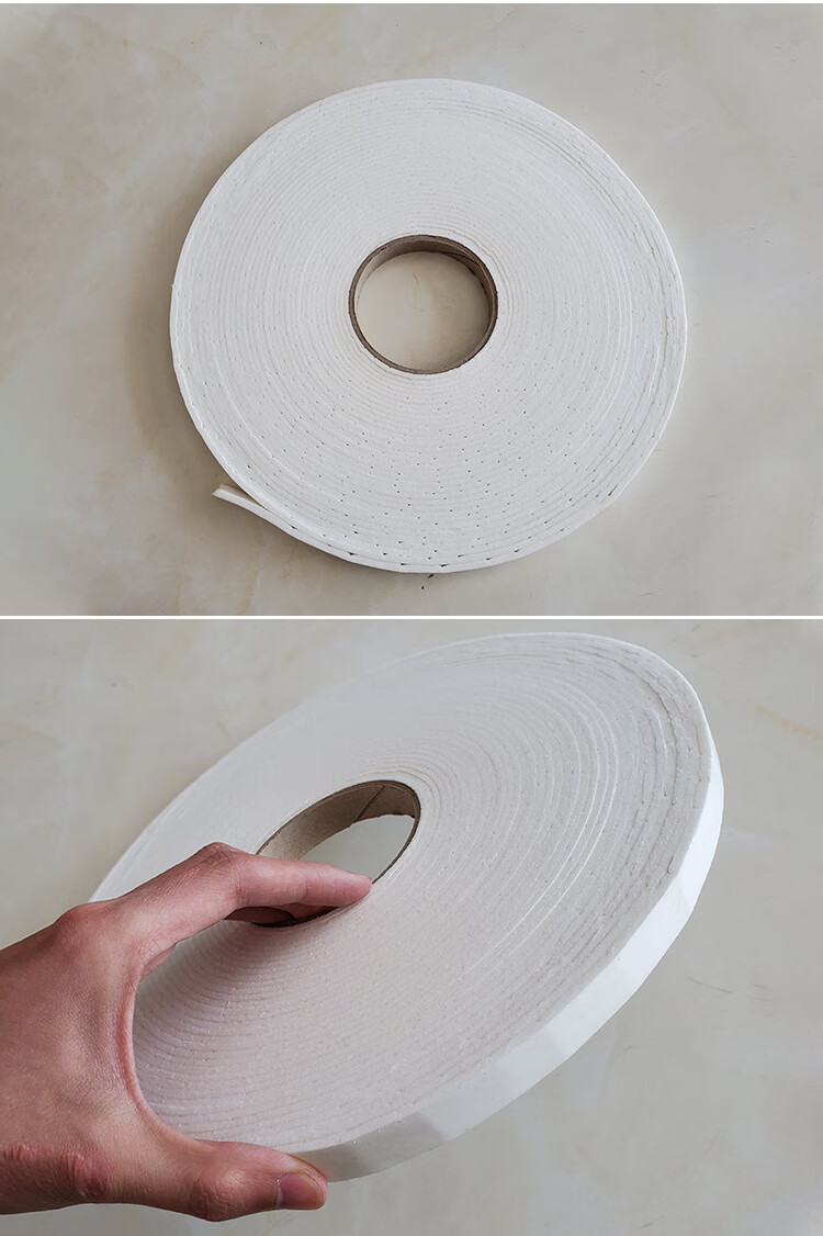 耐高温陶瓷纤维防火密封胶条a级不燃排烟风管自粘胶条法兰垫料5mm宽