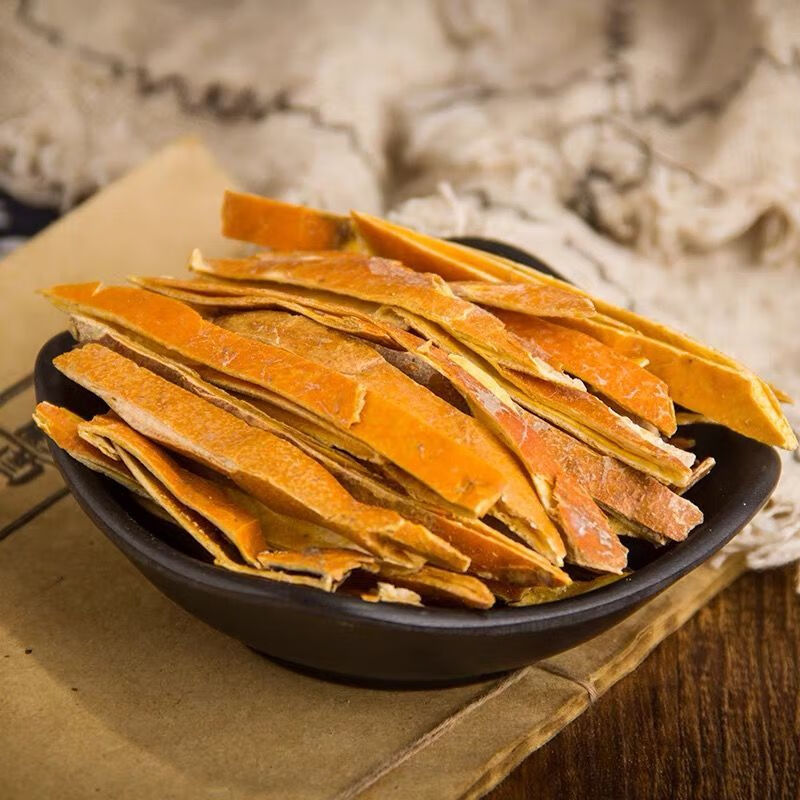 中药材 瓜蒌皮 瓜萎丝 栝楼壳 瓜壳 栝楼皮 泡茶泡酒 500g 500克瓜蒌