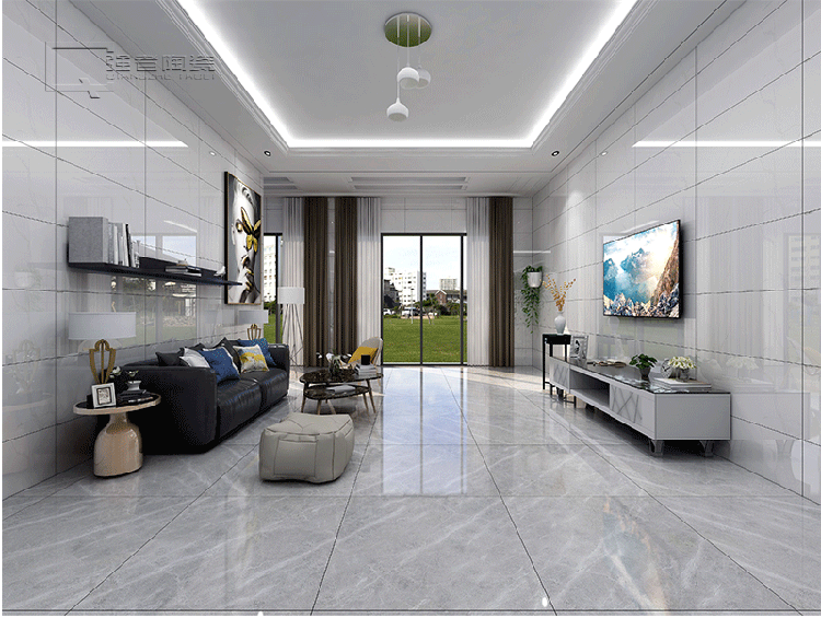 佛山瓷抛砖800x800客厅卧室地板砖新款全抛釉哑光防滑地砖600x600