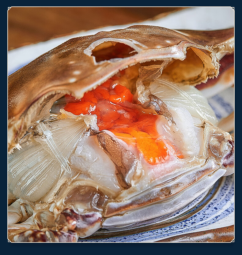 醉蟹600g宁波醉蟹梭子蟹红膏呛蟹酱母蟹整只生腌螃蟹即食炝蟹舟山特产