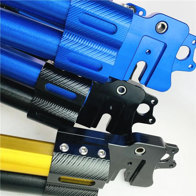 战速双管平叉佛兰多改装电动车3dn1sn1小龟水管可调黑蓝