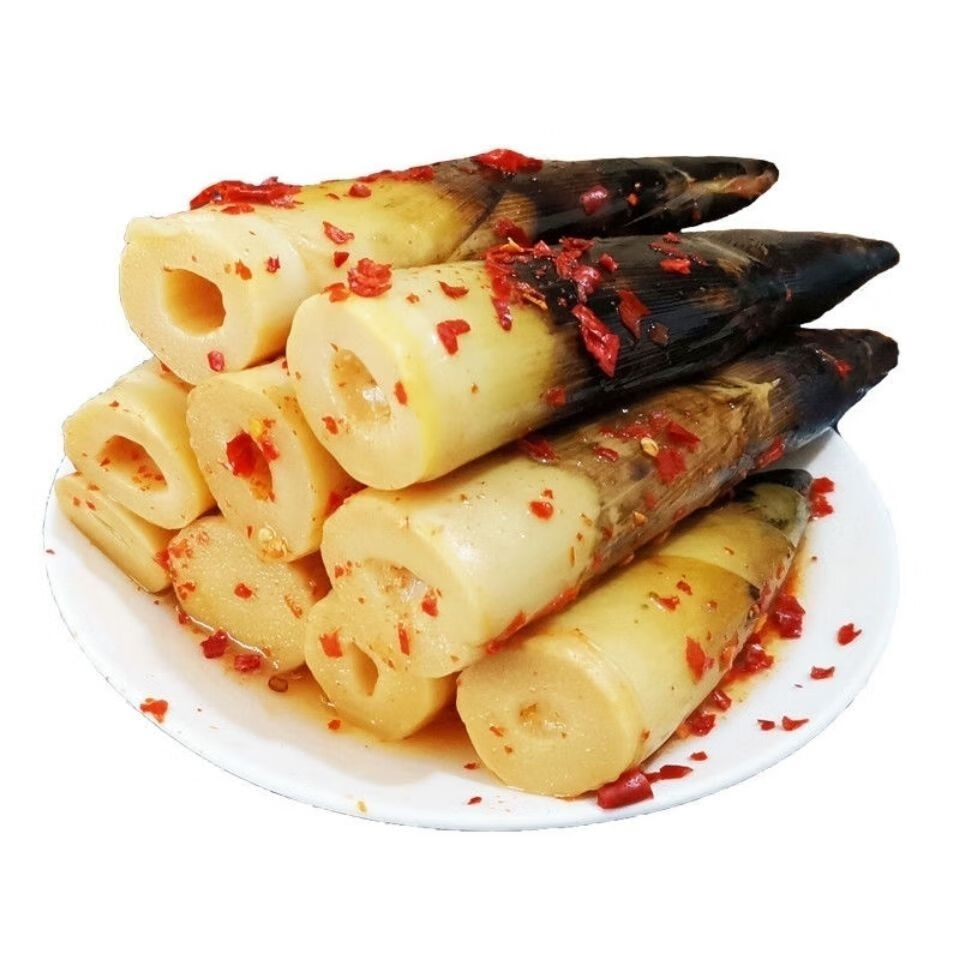 2022年网红手剥笋开袋即食笋尖泡椒竹笋原味手拨笋