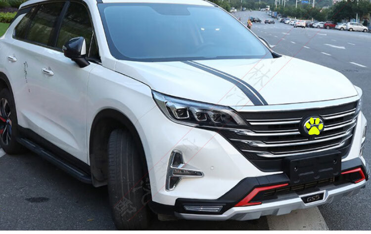 常汽赛龙1219款广汽传祺gs5前后杠改装传祺gs5保险杠防撞护杠包围原厂