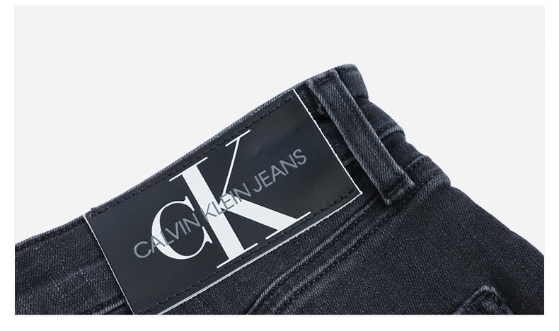 凯文克莱calvinkleinck男裤男士休闲潮流牛仔裤黑色29