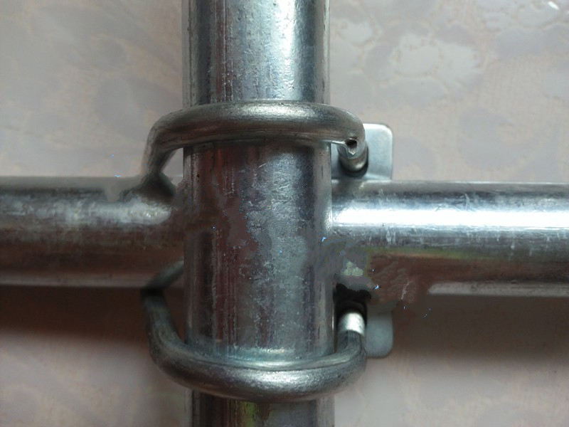 十字卡扣20/25/32/40/50 u型连接件一寸扣件镀锌脚手架扣件 10个以上