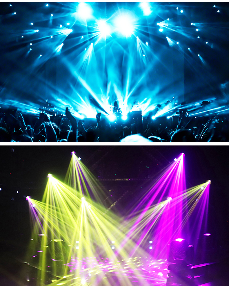 60舞台灯光设备补光灯cob面光灯200w婚庆演出酒吧ktv播200w四眼面光