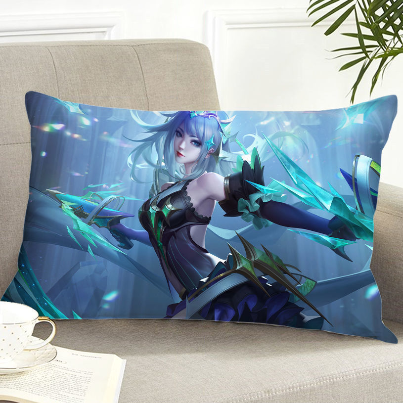 英雄皮肤抱枕大乔妲己伽罗李逍遥曜李信诸葛亮铠孙悟空 猫影幻舞-貂蝉