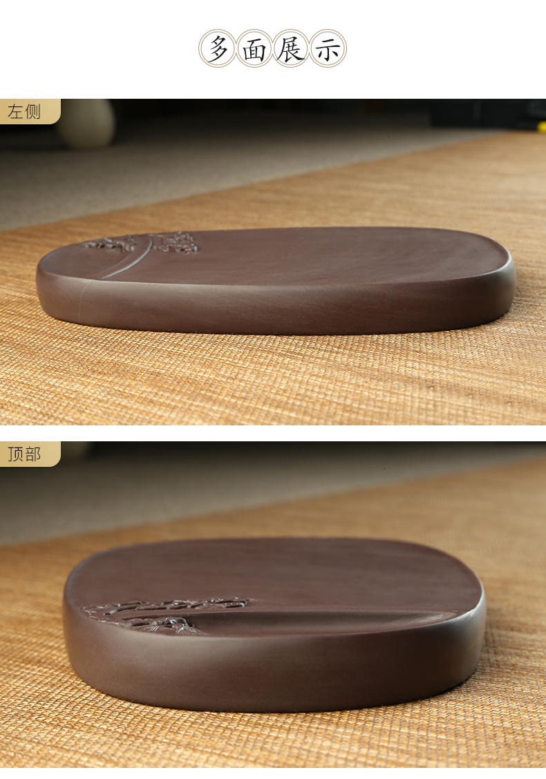 文之宝砚台套装研墨书法砚台大师杨智麟设计作品平安重喜砚宋坑端砚8