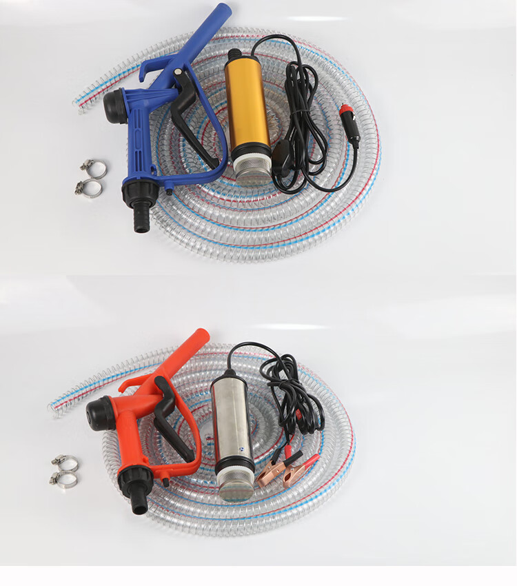 汽車抽油神器電動 12v24v220伏抽油泵柴油抽水加油機小型吸油泵自吸泵