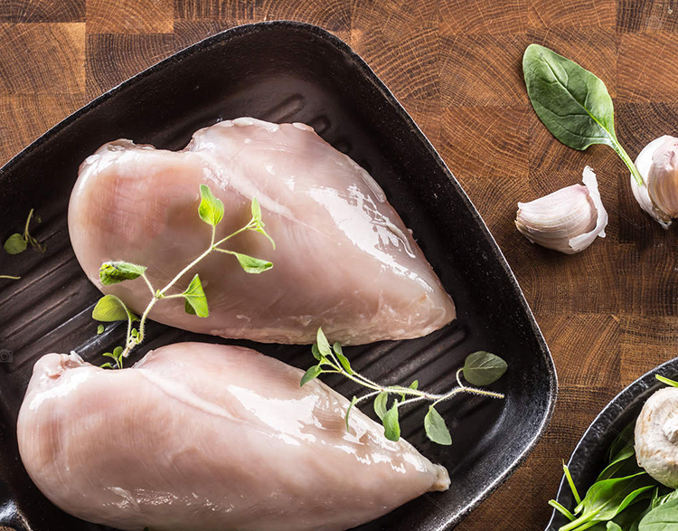 冷冻鸡胸肉4斤新鲜发鸡脯肉健身去皮鸡大胸【图片