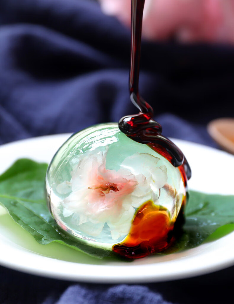 寒天粉软糖琥珀糖水晶果冻琼脂粉食用布丁烘焙家用食品级专用自制