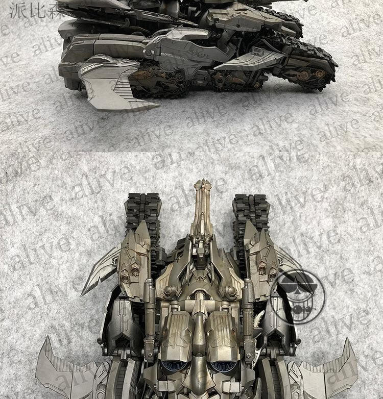 林中鸟 变形玩具金刚黑曼巴ls06大号坦克威震天机器人模型男孩合金版