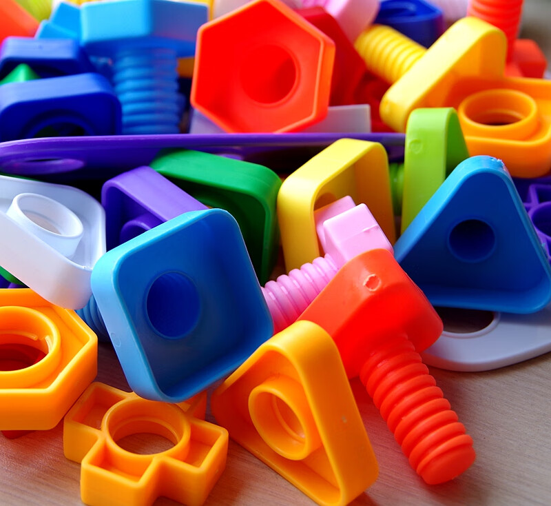 螺丝玩具幼儿宝宝儿童拧螺丝钉螺母组合拆装拼装拆卸积木玩具 24对 5