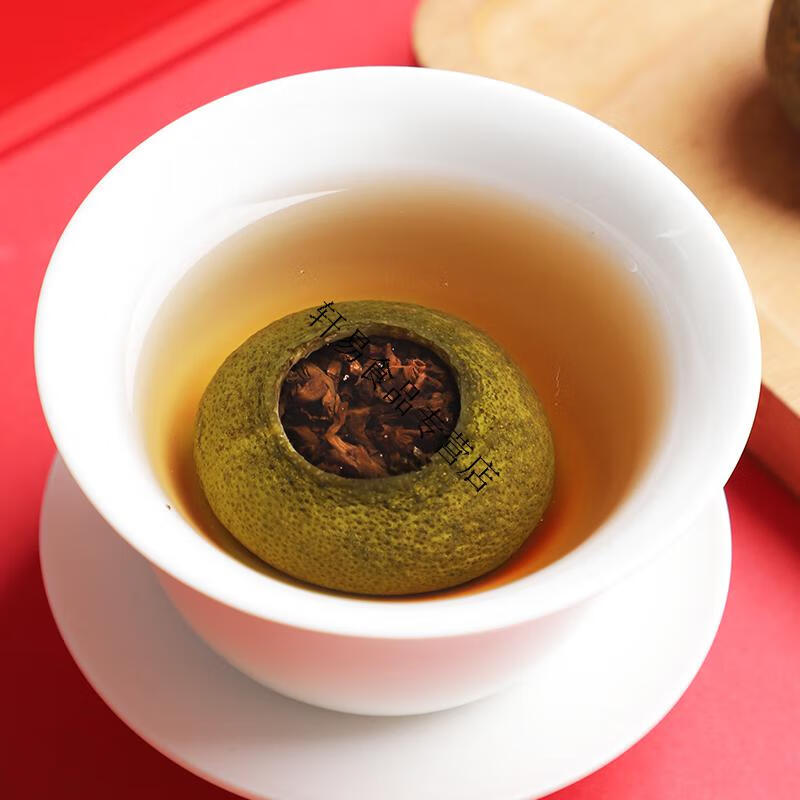 小青柑橘普柑橘8年宫廷品质桔普茶新会老陈皮熟茶礼盒装300g【图片