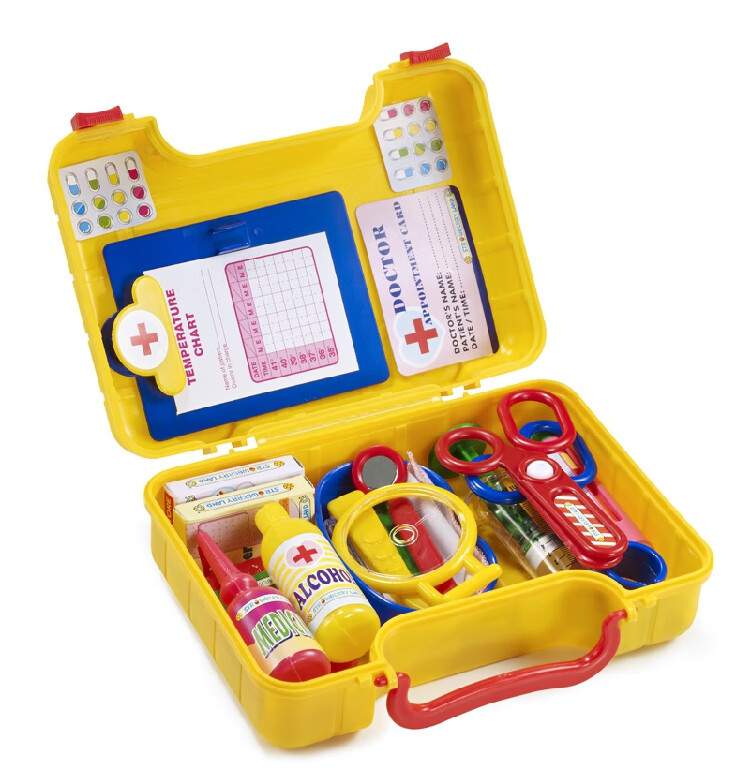 小孩医护玩具 星月仿真医生玩具男孩过家家玩具医护套装小孩看病医药