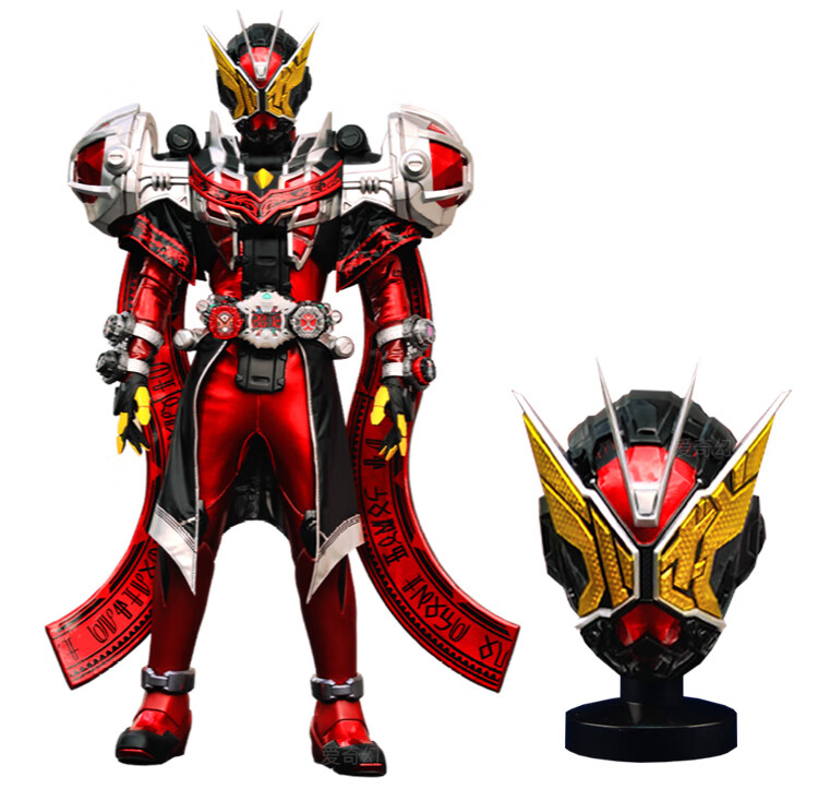 皮套cos服可穿戴头盔摆件zio盔甲手工eva模型道具 逢魔时王头盔【图片