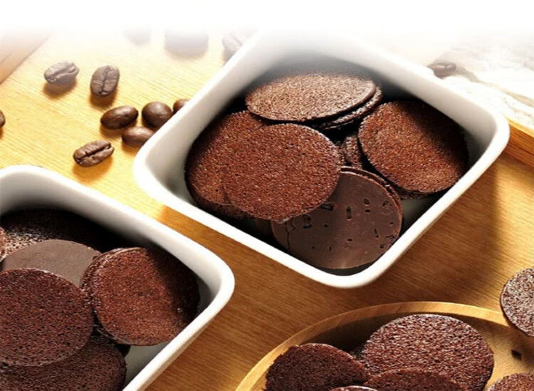 龙岛巧克力脆片山姆龙岛lucullus巧克力脆片500g黄油杏仁薄脆饼干休闲