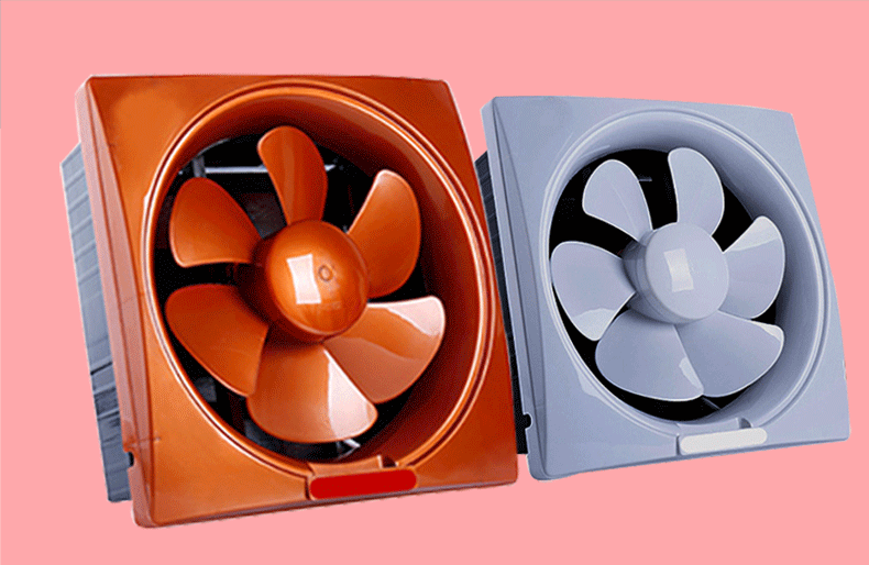 新款金锋钻石10寸厨房排气扇大风量排风扇换气扇通风扇百叶窗抽油烟机