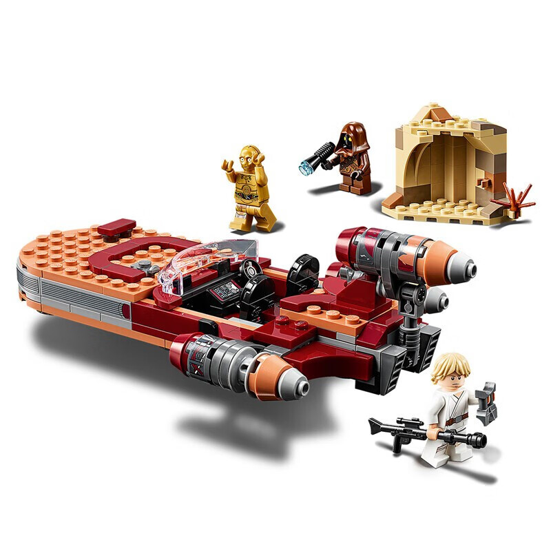 乐高lego 星球大战 star wars 星战系列 绝版 儿童拼装积 75301 卢克