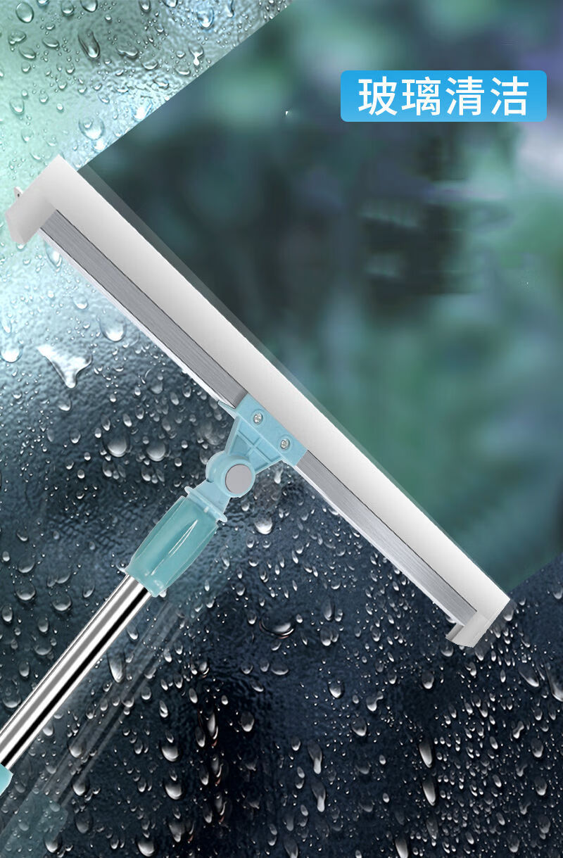 刮板拖把厕所刮水器水刮扫水地刮卫生间拖把刮水加厚神器硅胶家用伸缩