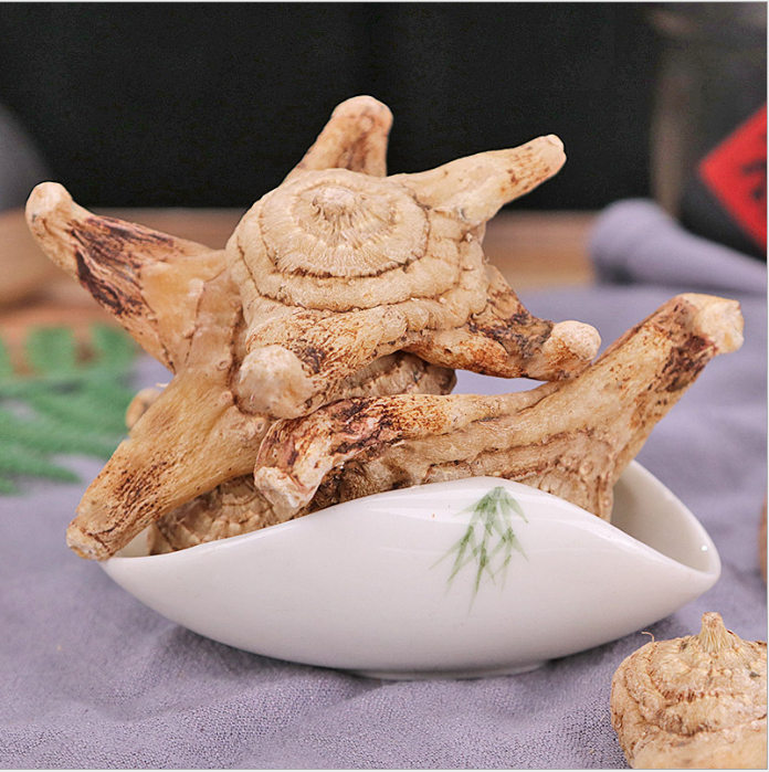 贵州野外生三叉白芨中药原材小白及旱白芨白鸡干可打