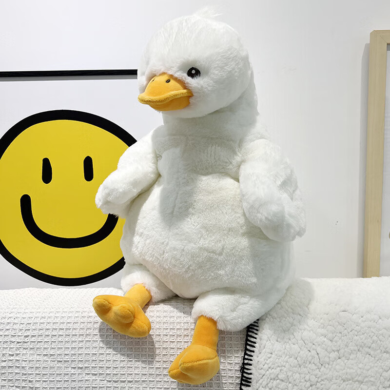 澜郜迪士尼(disney)呆呆鸭躺平鸭玩偶大白鹅抱枕抱睡沙发鸭子毛绒公仔