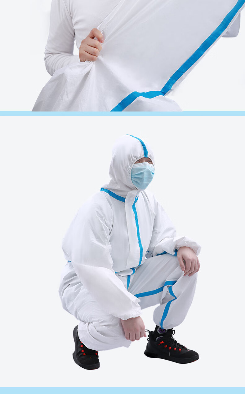 小米mi米家生态通用防护服隔离服可拆隔离衣新型核酸检测防护服重复