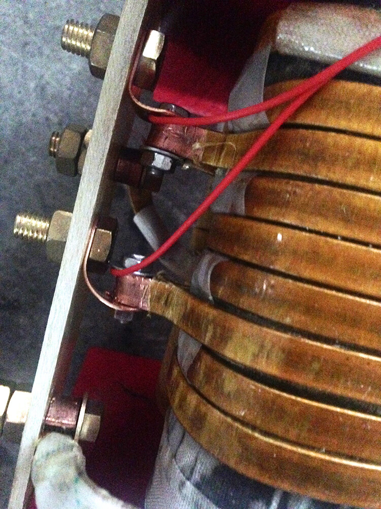 老式电焊机线圈数据图片