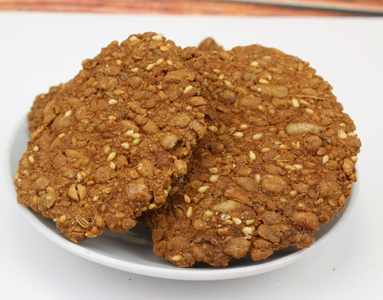 40g24袋豆酱饼濮阳特产芝麻豆酱饼酱豆麻辣五香酱窝窝酱锅饼五香麻辣