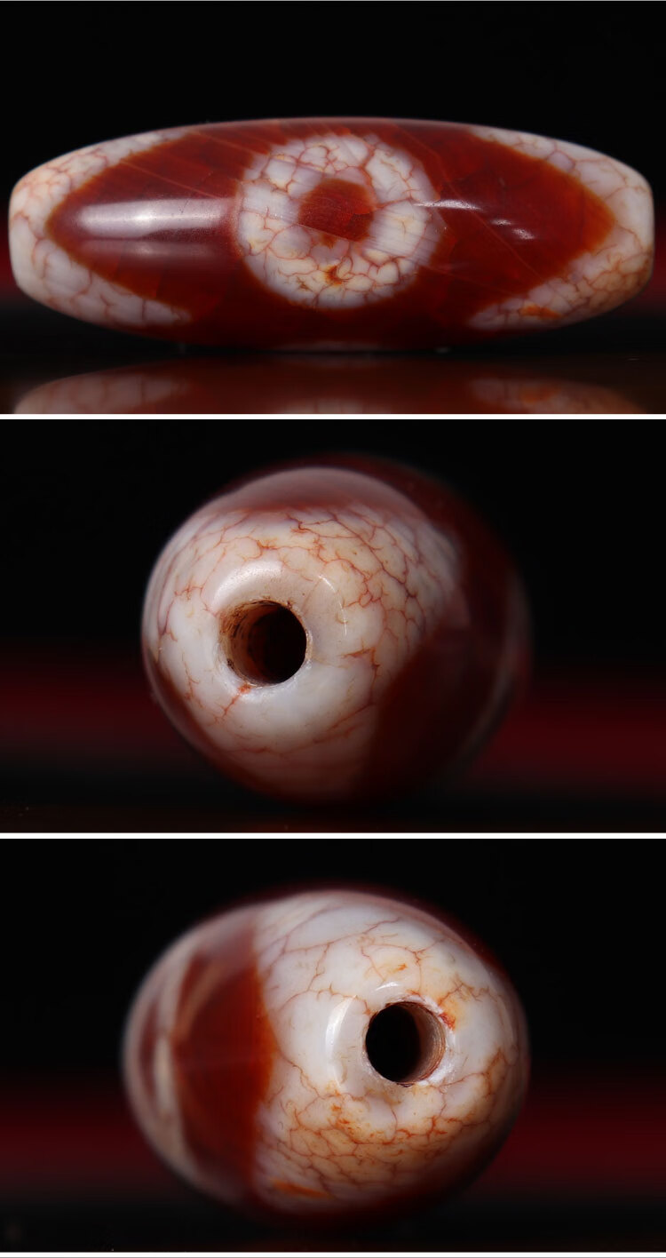 一物一图原矿西藏火供天珠项链天然老矿天珠吊坠西藏真品一物一图下单