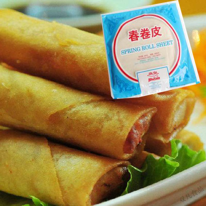 特产道装 1份100张 春饼春卷皮食材原料上海特产油炸南翔春卷皮本品需